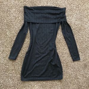 Boohoo Off The Shoulder Dress